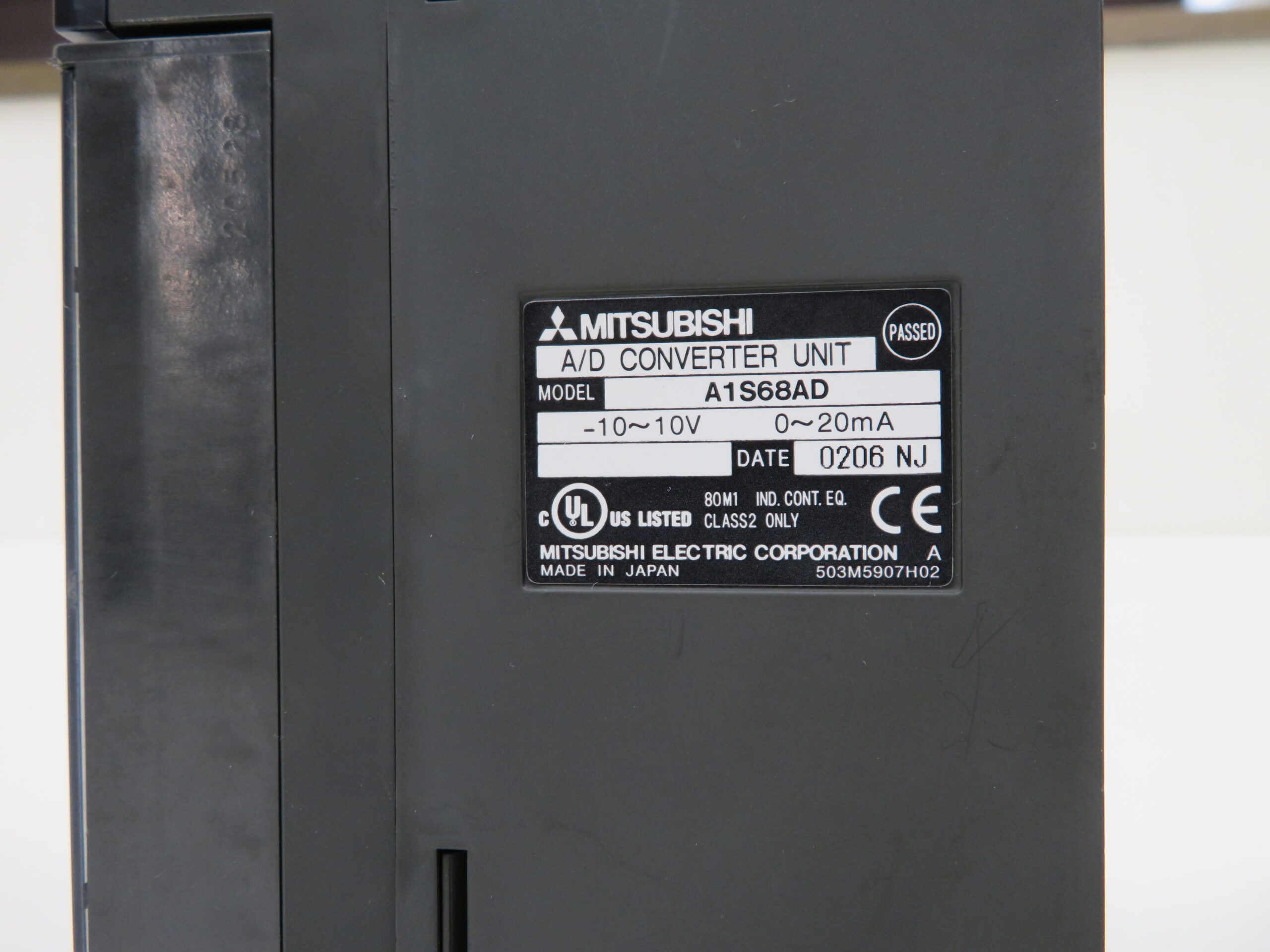 新品 MITSUBISHI/三菱電機 シーケンサ A1S68AD PLC 保証付き -