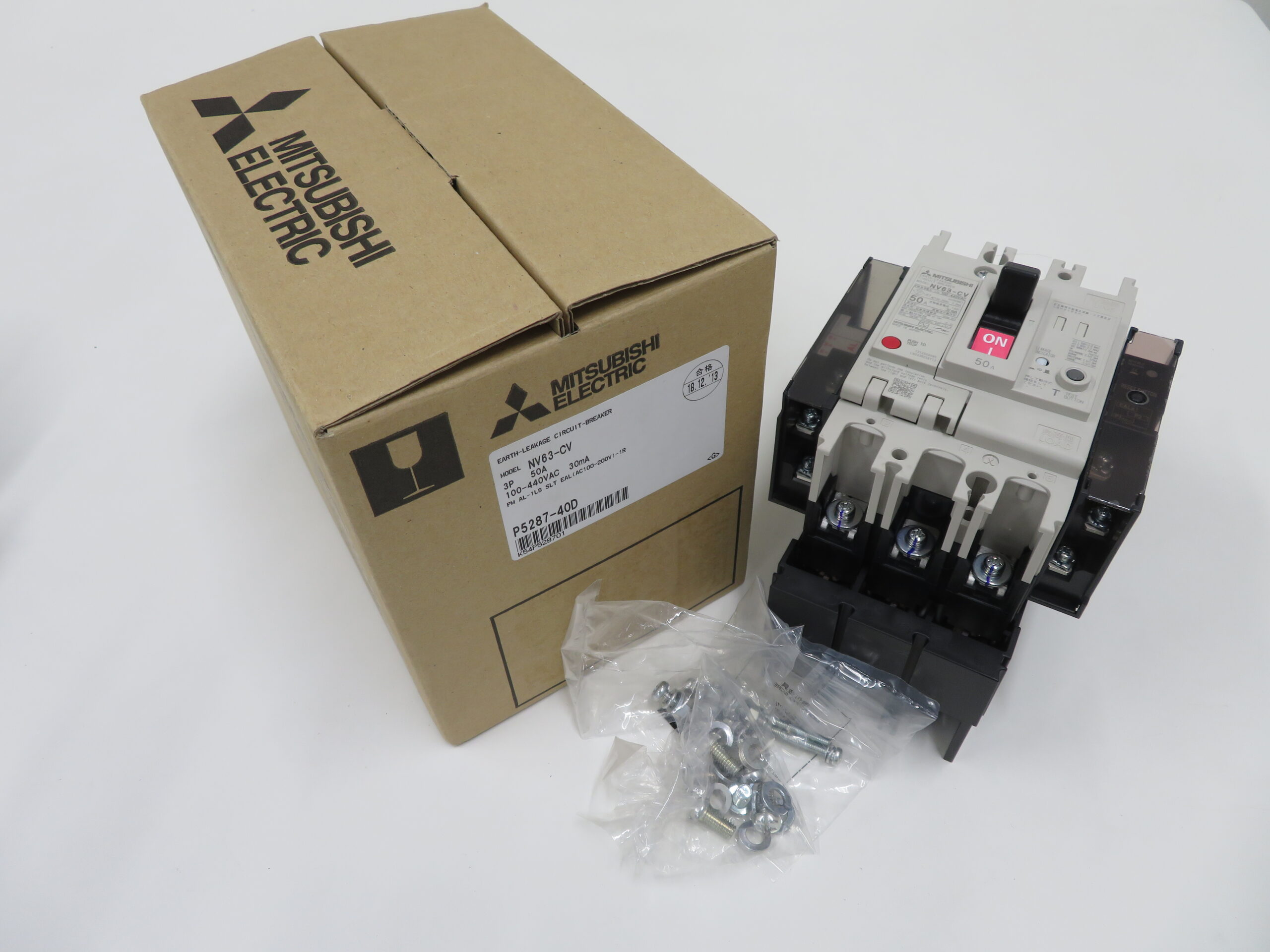 NV63-CV 3P 50A 100-440 VAC 30mA PM AL-1LS SLT EAL(AC100-200V)-R_000